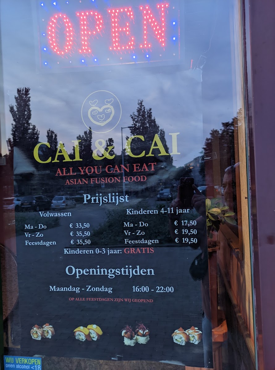 Menu Cai&cai Sushi All You Can Eat Amsterdam-7