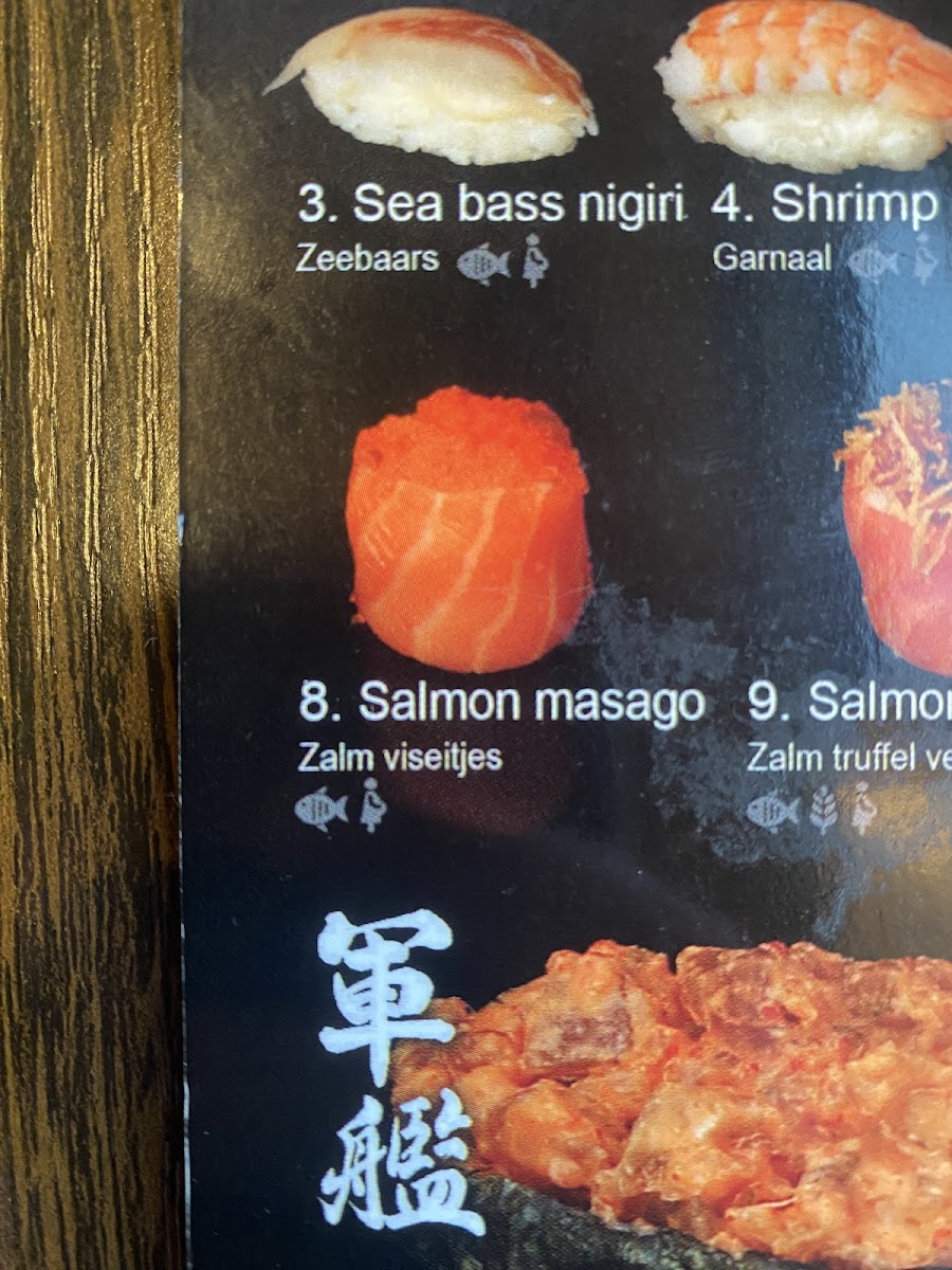 Menu Cai&cai Sushi All You Can Eat Amsterdam-8